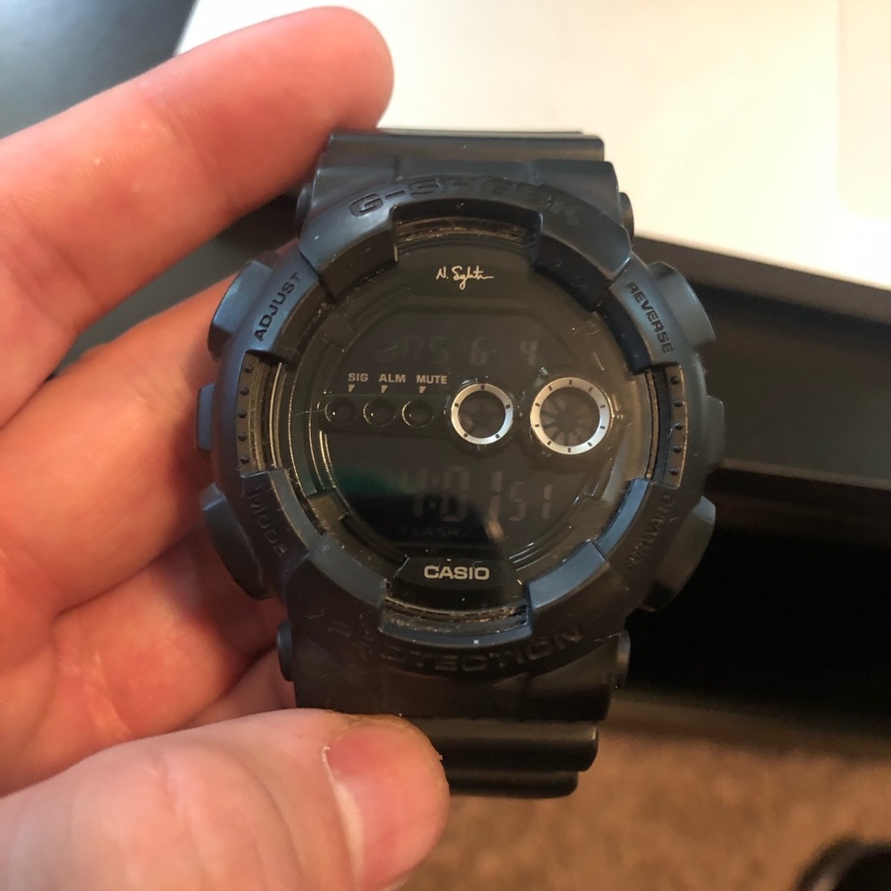 Limited Edition Casino G-Shock Nigel Sylvester